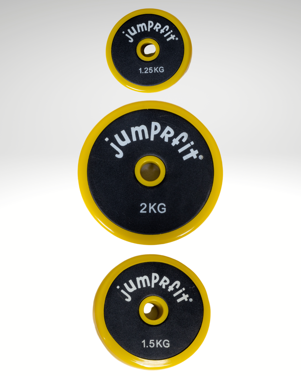 Jumprfit Adjustable Dumbbell and barbell Set - 20 kg (Yellow)