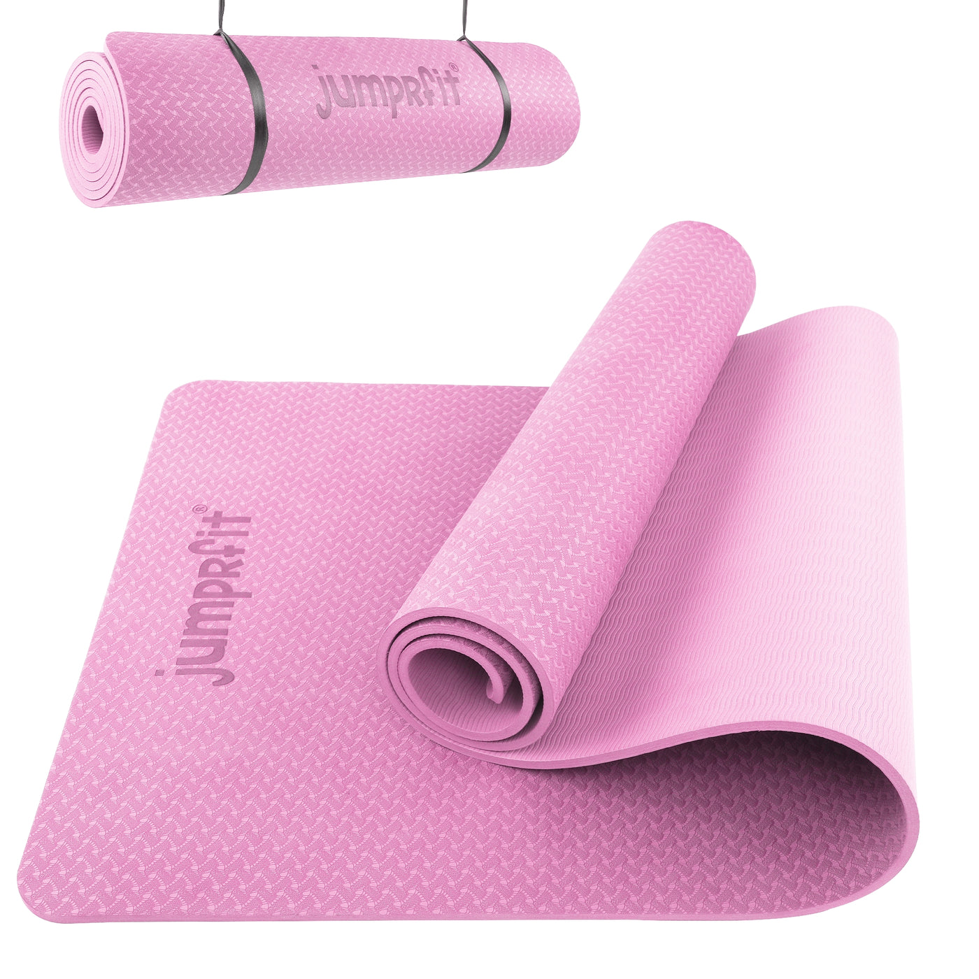 TPE Single Color Yoga Mats - 8mm