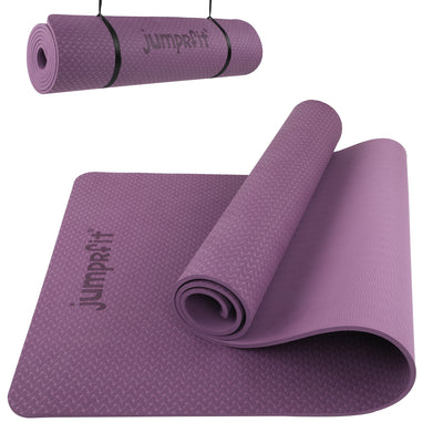 TPE Single Color Yoga Mats - 8mm