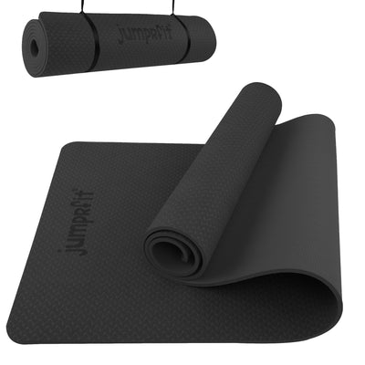 TPE Single Color Yoga Mats - 8mm