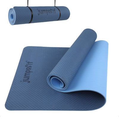 TPE Dual Color Yoga Mats - 6mm