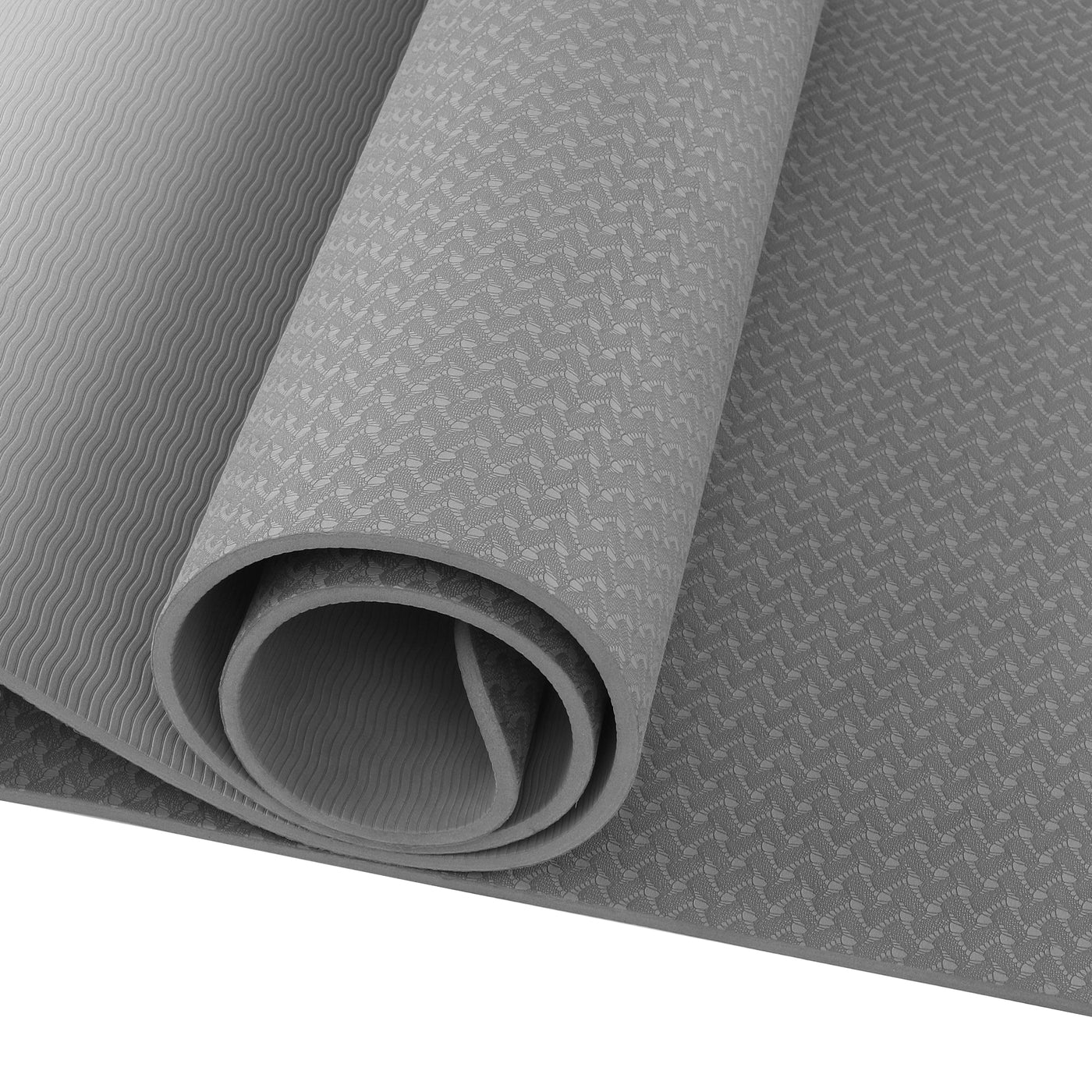 TPE Single Color Yoga Mats - 8mm