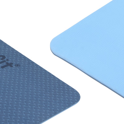 TPE Dual Color Yoga Mats - 6mm